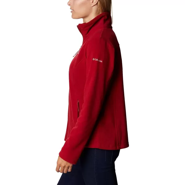 imageColumbia Womens CLG Give and Go Ii Full Zip Fleece JKTAla  Red Velvet