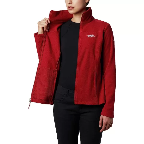 imageColumbia Womens CLG Give and Go Ii Full Zip Fleece JKTArk  Red Velvet