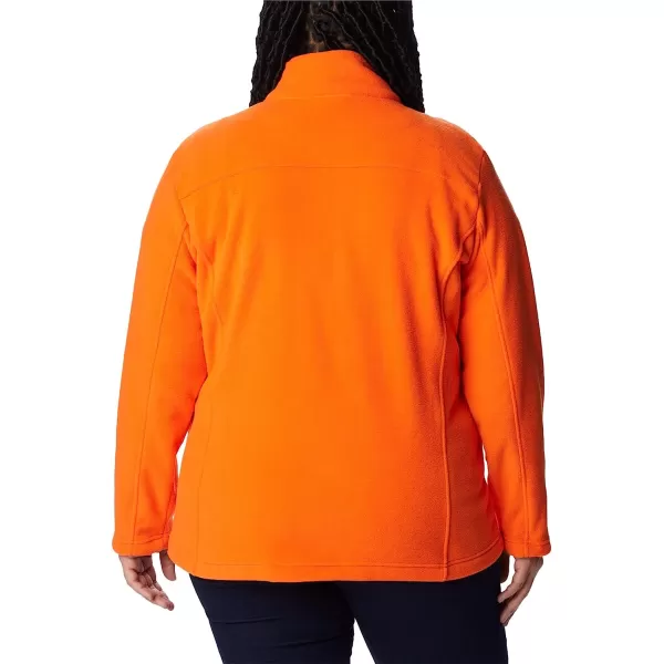 imageColumbia Womens CLG Give and Go Ii Full Zip Fleece JKTCle  Spark Orange