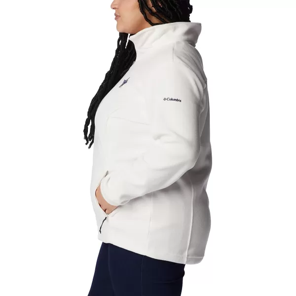 imageColumbia Womens CLG Give and Go Ii Full Zip Fleece JKTDc  Sea Salt