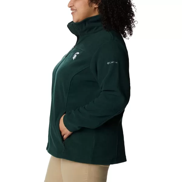 imageColumbia Womens CLG Give and Go Ii Full Zip Fleece JKTMs  Spruce