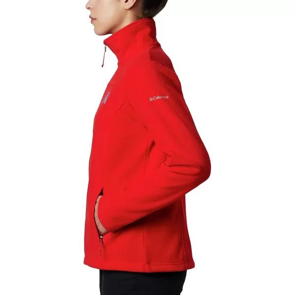 imageColumbia Womens CLG Give and Go Ii Full Zip Fleece JKTNeb  Bright Red