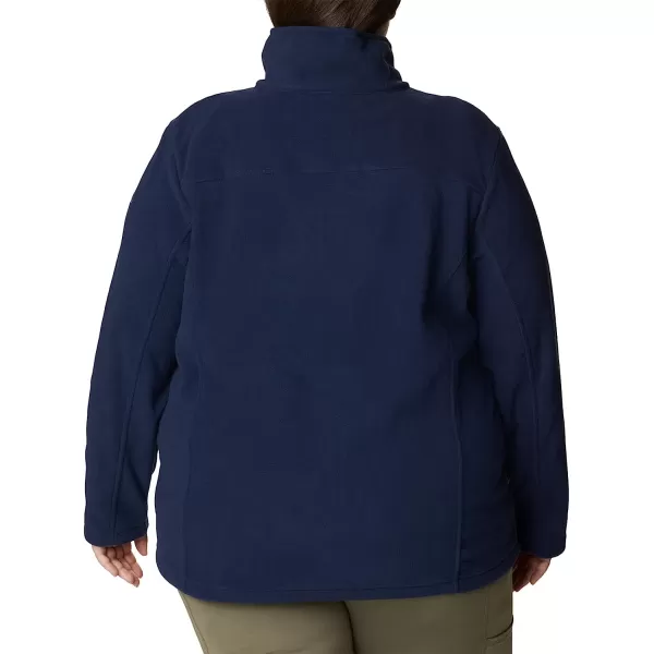 imageColumbia Womens CLG Give and Go Ii Full Zip Fleece JKTPsu  Collegiate Navy