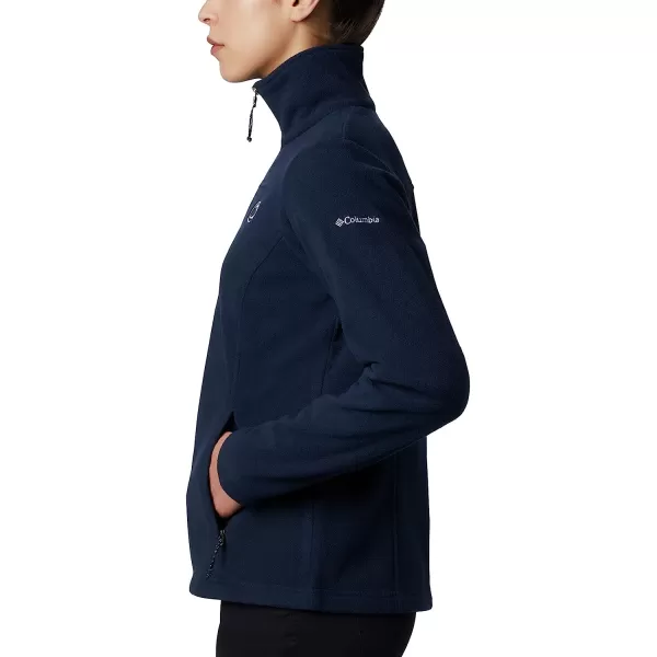 imageColumbia Womens CLG Give and Go Ii Full Zip Fleece JKTPsu  Collegiate Navy