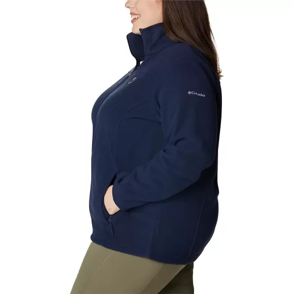 imageColumbia Womens CLG Give and Go Ii Full Zip Fleece JKTPsu  Collegiate Navy