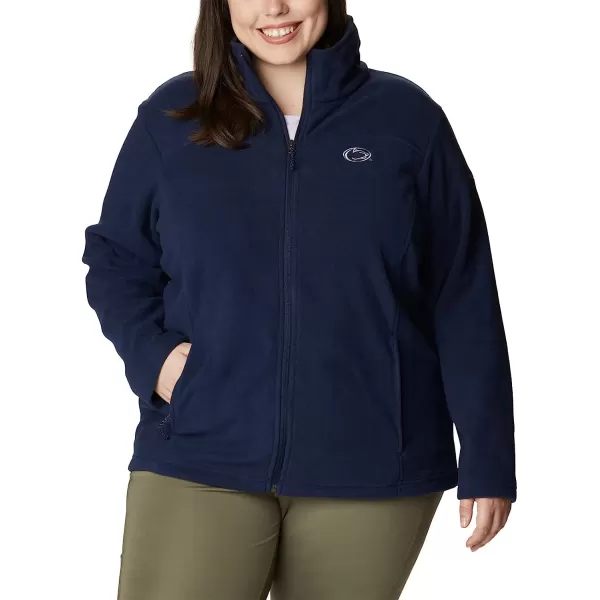imageColumbia Womens CLG Give and Go Ii Full Zip Fleece JKTPsu  Collegiate Navy