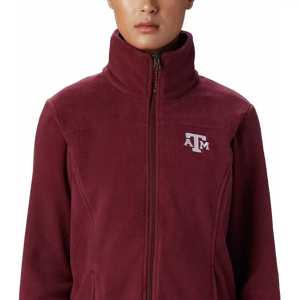 imageColumbia Womens CLG Give and Go Ii Full Zip Fleece JKTTam  Deep Maroon