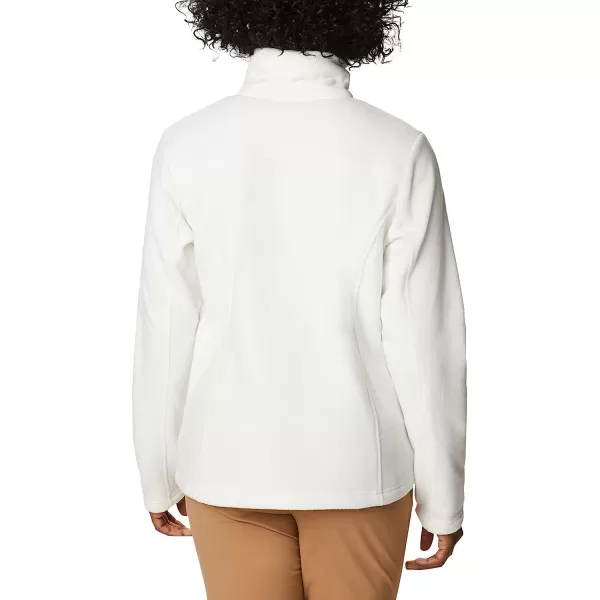 imageColumbia Womens CLG Give and Go Ii Full Zip Fleece JKTTex  Sea Salt
