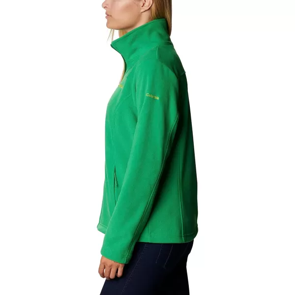 imageColumbia Womens CLG Give and Go Ii Full Zip Fleece JKTUo  Fuse Green