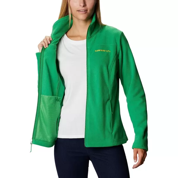 imageColumbia Womens CLG Give and Go Ii Full Zip Fleece JKTUo  Fuse Green