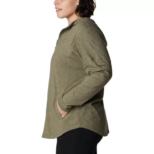 imageColumbia Womens Cades Cove Full ZipStone Green