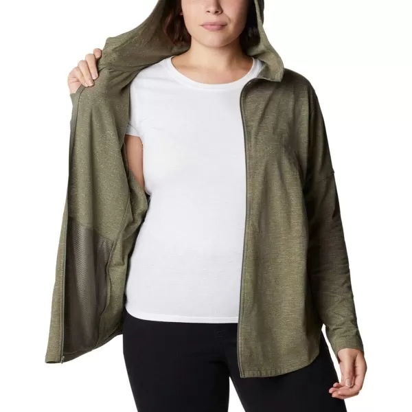 imageColumbia Womens Cades Cove Full ZipStone Green
