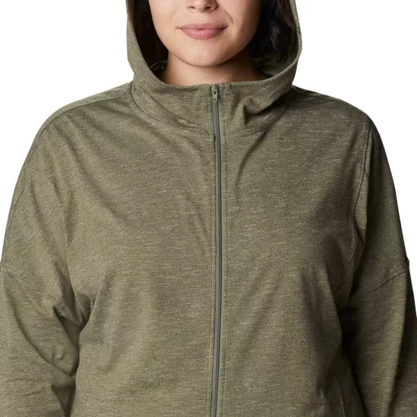 imageColumbia Womens Cades Cove Full ZipStone Green