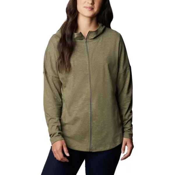 imageColumbia Womens Cades Cove Full ZipStone Green