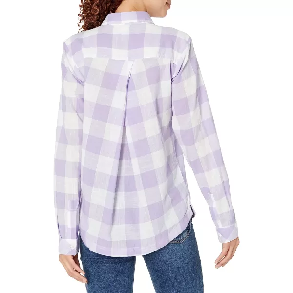imageColumbia Womens Camp Henry Iii Long Sleeve ShirtFrosted PurpleBuffalo Check
