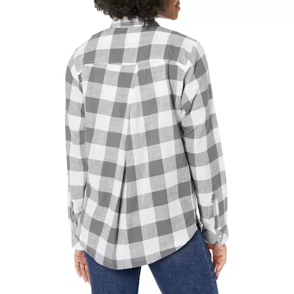 imageColumbia Womens Camp Henry Iii Ls ShirtCity GreyBuffalo Check