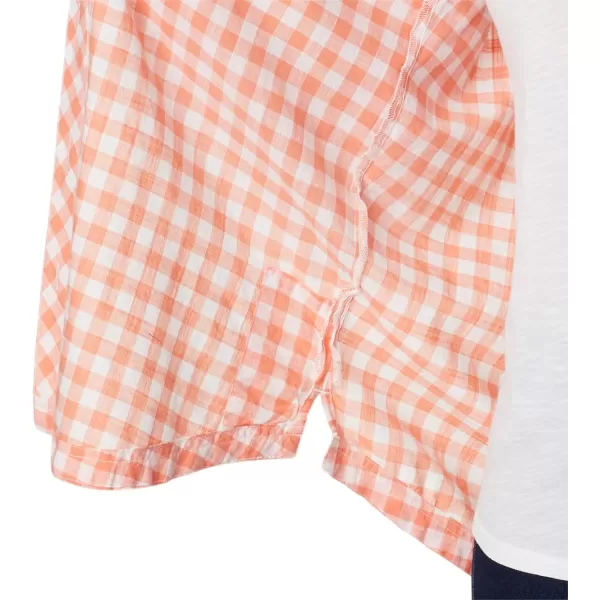 imageColumbia Womens Camp Henry Iii Ls ShirtCoral Reef Gingham