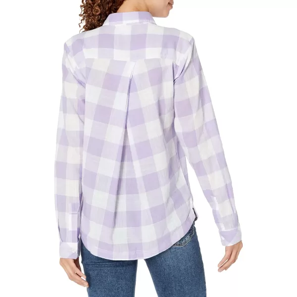 imageColumbia Womens Camp Henry Iii Ls ShirtFrosted PurpleBuffalo Check