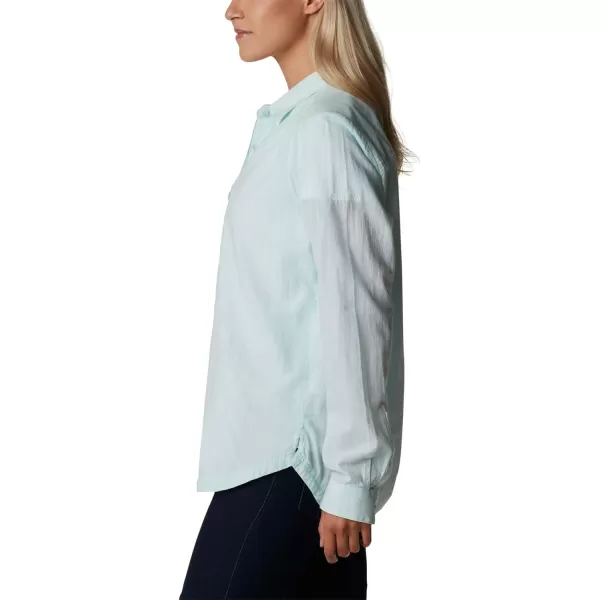 imageColumbia Womens Camp Henry Iii Ls ShirtIcy Morn Chambray