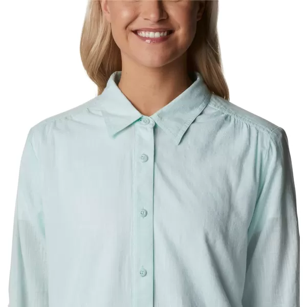 imageColumbia Womens Camp Henry Iii Ls ShirtIcy Morn Chambray