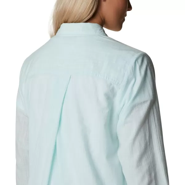 imageColumbia Womens Camp Henry Iii Ls ShirtIcy Morn Chambray