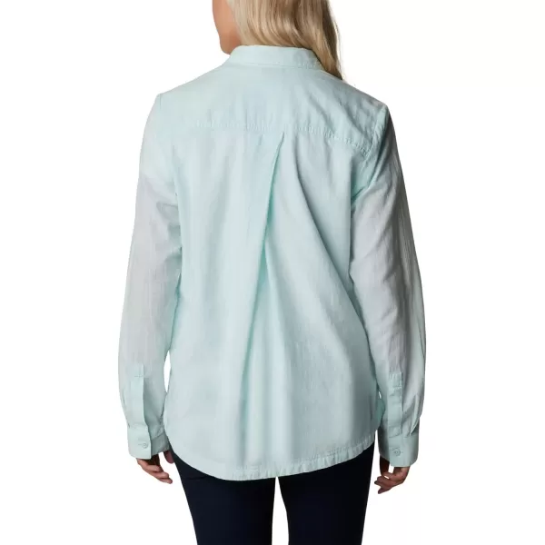 imageColumbia Womens Camp Henry Iii Ls ShirtIcy Morn Chambray