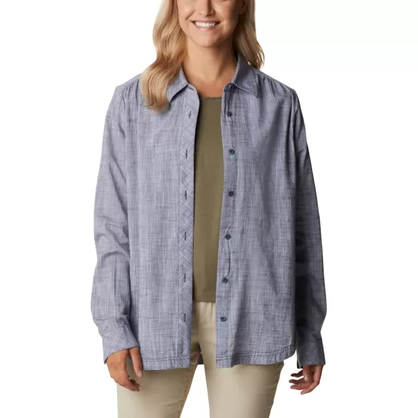 imageColumbia Womens Camp Henry Iii Ls ShirtNocturnal Chambray