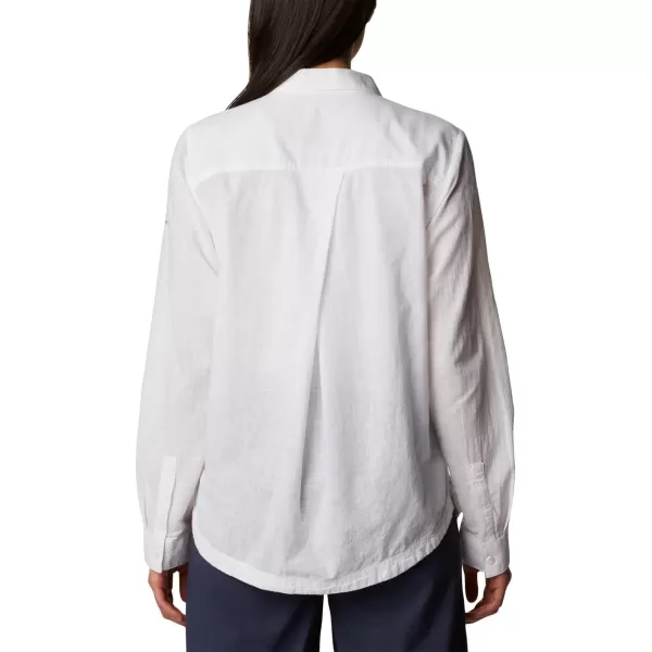 imageColumbia Womens Camp Henry Iii Ls ShirtWhite Chambray