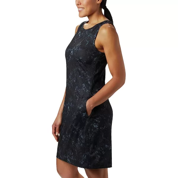 imageColumbia Womens Chill River Printed DressBlack Rubbed Texture Print