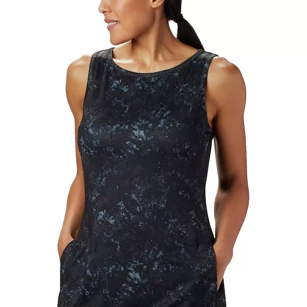 imageColumbia Womens Chill River Printed DressBlack Rubbed Texture Print