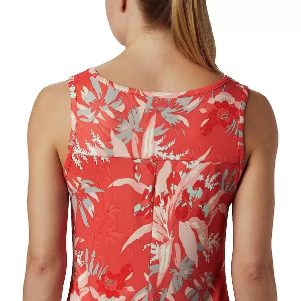 imageColumbia Womens Chill River Printed DressBright Poppy Magnolia Print