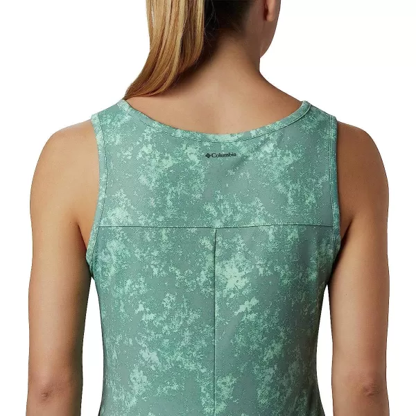 imageColumbia Womens Chill River Printed DressLight Lichen Rubbed Texture Print
