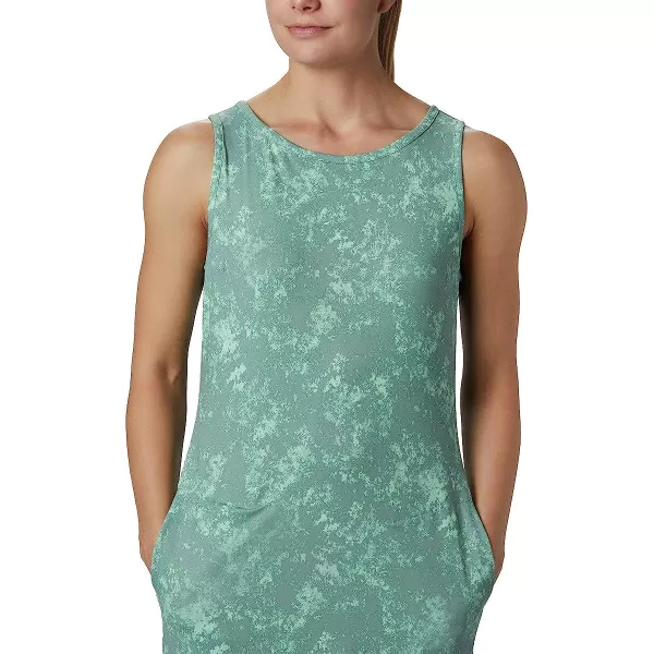imageColumbia Womens Chill River Printed DressLight Lichen Rubbed Texture Print