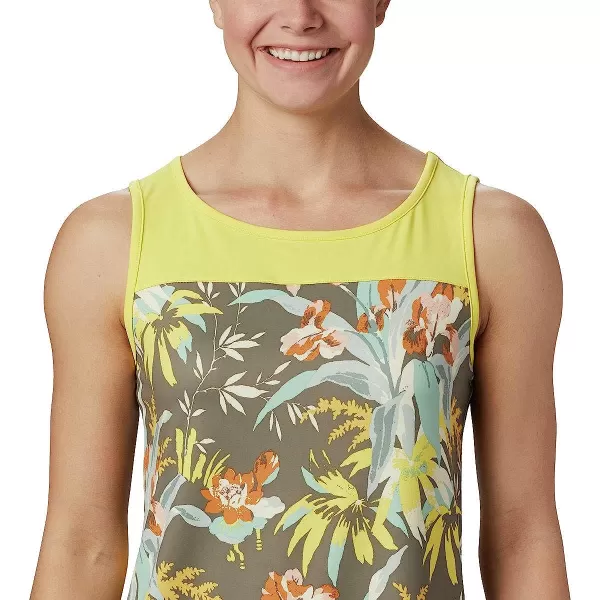imageColumbia Womens Chill River TankButtercupMagnolia Print