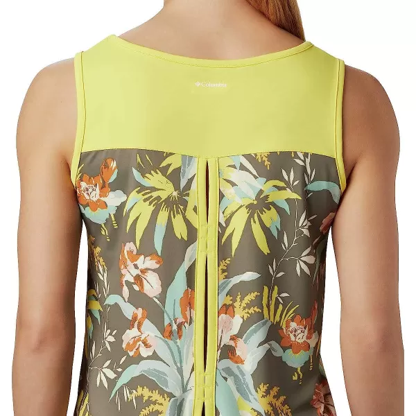 imageColumbia Womens Chill River TankButtercupMagnolia Print