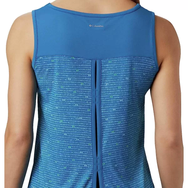imageColumbia Womens Chill River TankDark PoolBetween Lines Print