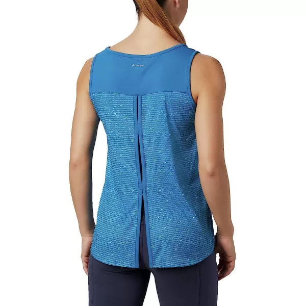 imageColumbia Womens Chill River TankDark PoolBetween Lines Print