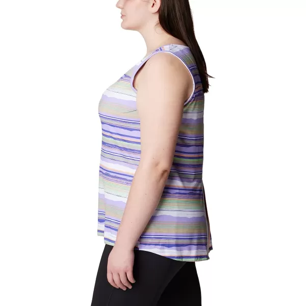 imageColumbia Womens Chill River TankFrosted PurpleHorizons Stripe Multi