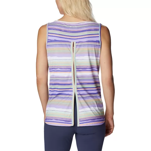 imageColumbia Womens Chill River TankFrosted PurpleHorizons Stripe Multi