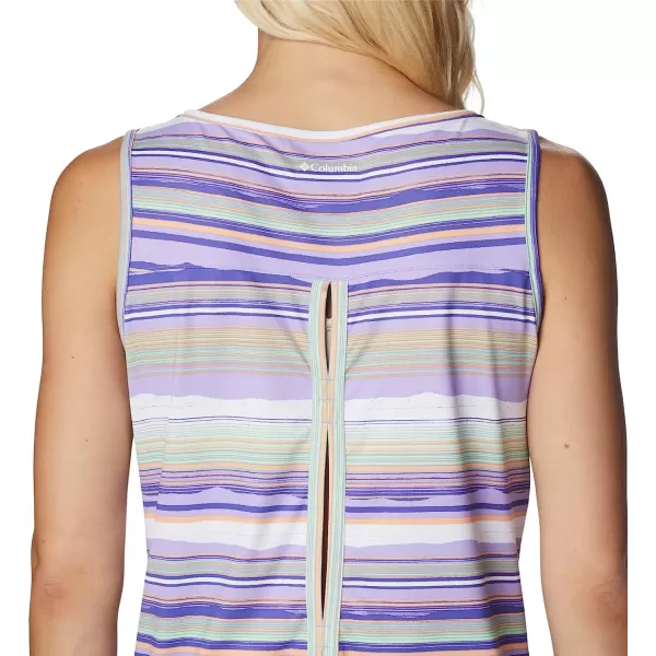 imageColumbia Womens Chill River TankFrosted PurpleHorizons Stripe Multi