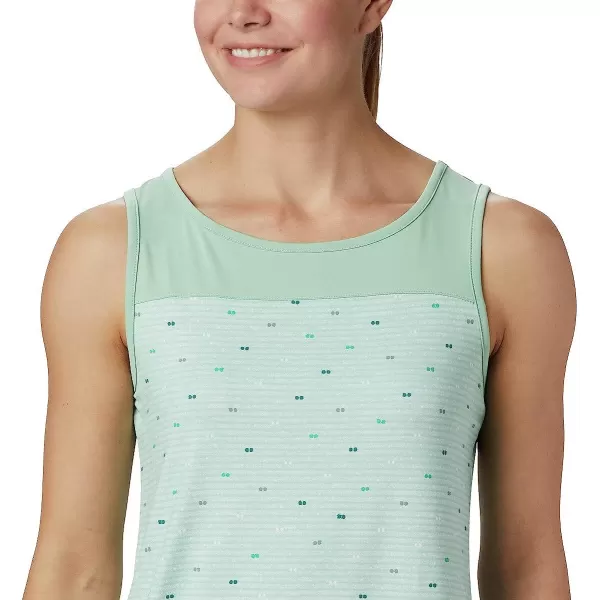 imageColumbia Womens Chill River TankNew MintBetween Lines Print