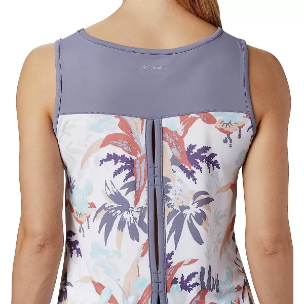 imageColumbia Womens Chill River TankNew MoonMagnolia Print