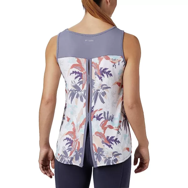imageColumbia Womens Chill River TankNew MoonMagnolia Print
