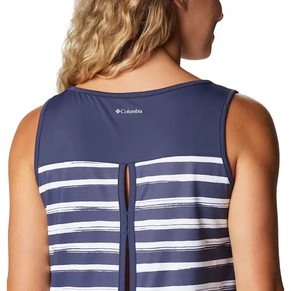 imageColumbia Womens Chill River TankNocturnal Brush Stripe