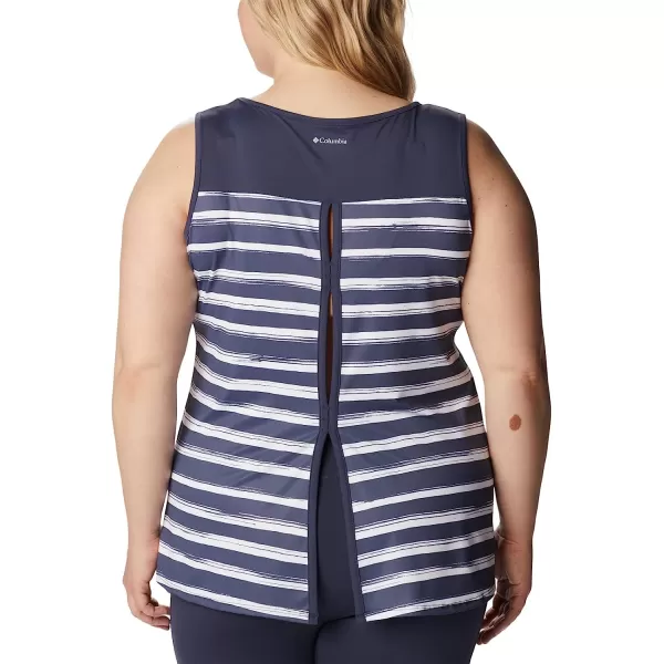 imageColumbia Womens Chill River TankNocturnal Brush Stripe