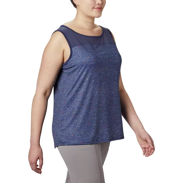 imageColumbia Womens Chill River TankNocturnalBetween Lines Print
