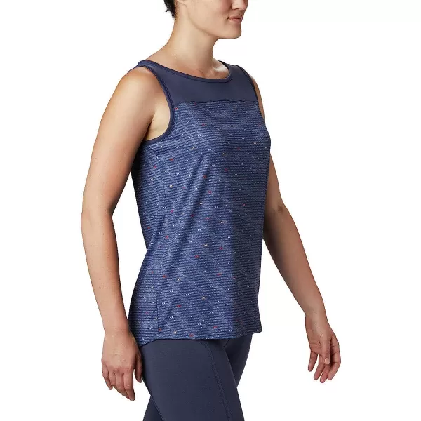 imageColumbia Womens Chill River TankNocturnalBetween Lines Print