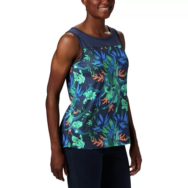 imageColumbia Womens Chill River TankNocturnalMagnolia Print