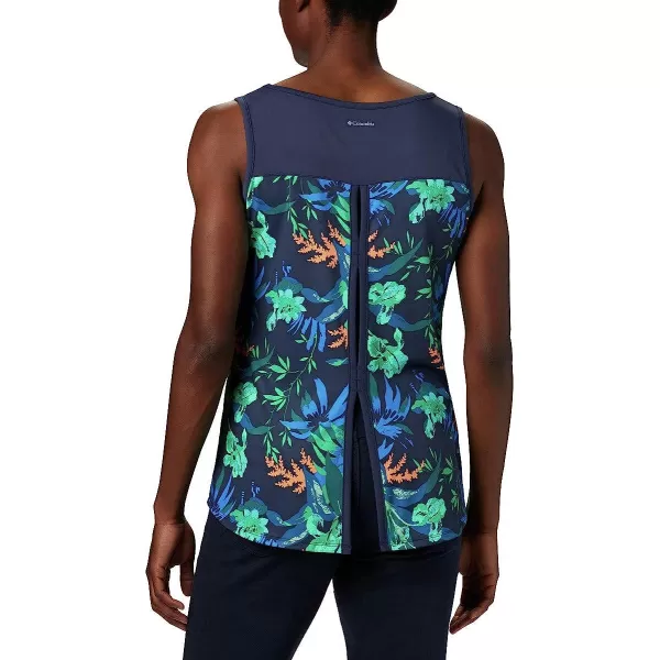 imageColumbia Womens Chill River TankNocturnalMagnolia Print