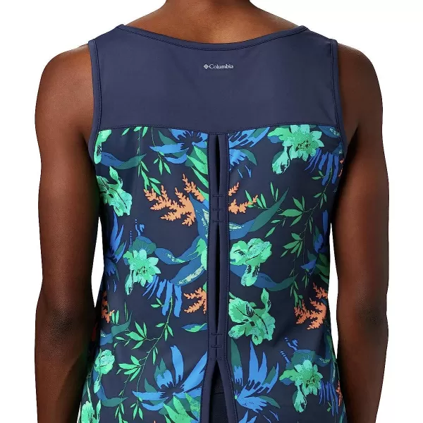 imageColumbia Womens Chill River TankNocturnalMagnolia Print